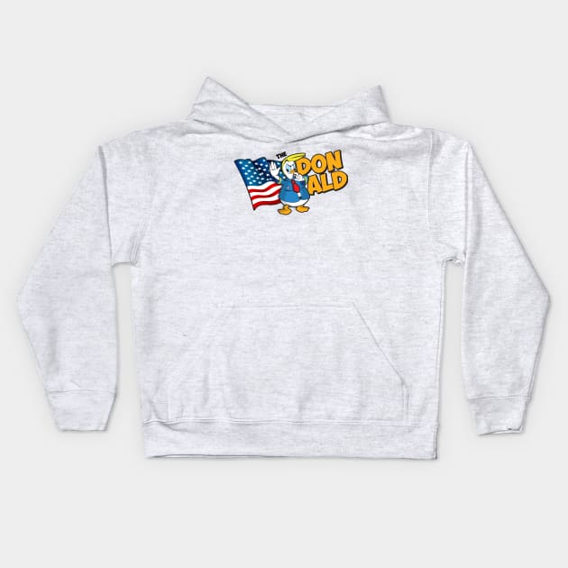The Donald Kids Hoodie by one-mouse